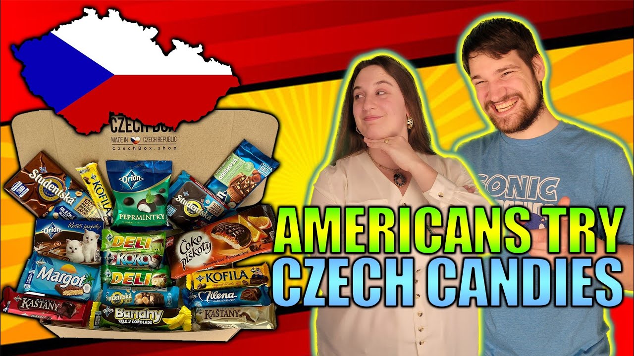 Americans Taste Test Czech Candy 🍬