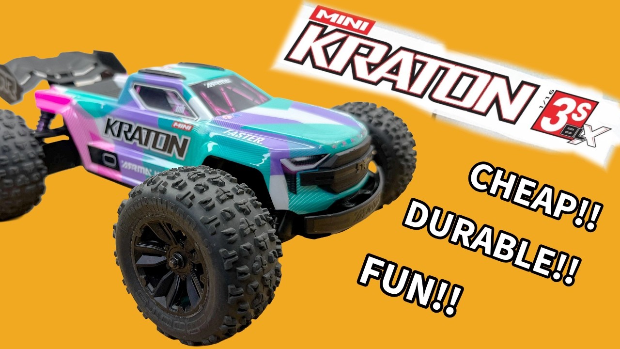 Is This The Best Mini Rc Basher Yet? Arrma Mini Kraton 3s BLX!!