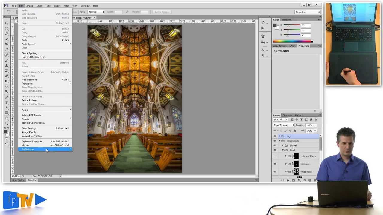 Work Faster with Background Saving in Photoshop CS6