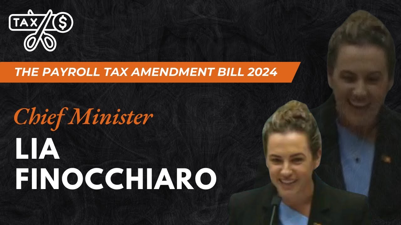 Payroll Tax cuts: Chief Minister Lia Finocchiaro fact checks Labor's attempt to rewrite history