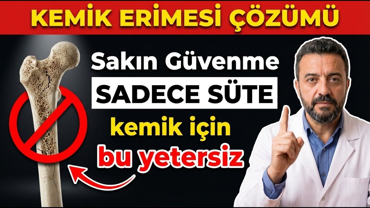 Kemik Erimesine Karşı Sütten 2 Kat Daha Etkili Olan 
