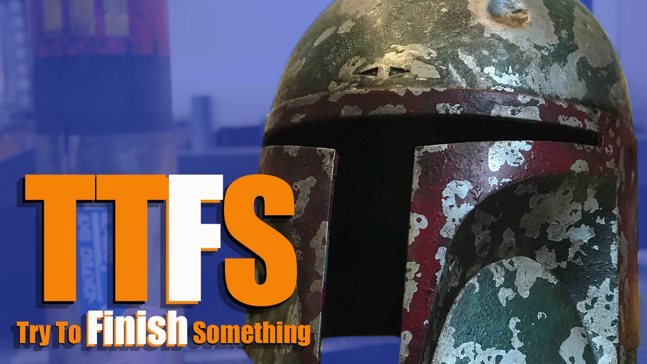 TTFS:  Boba Fett Helmet - Creating the Post-Sarlacc Texture