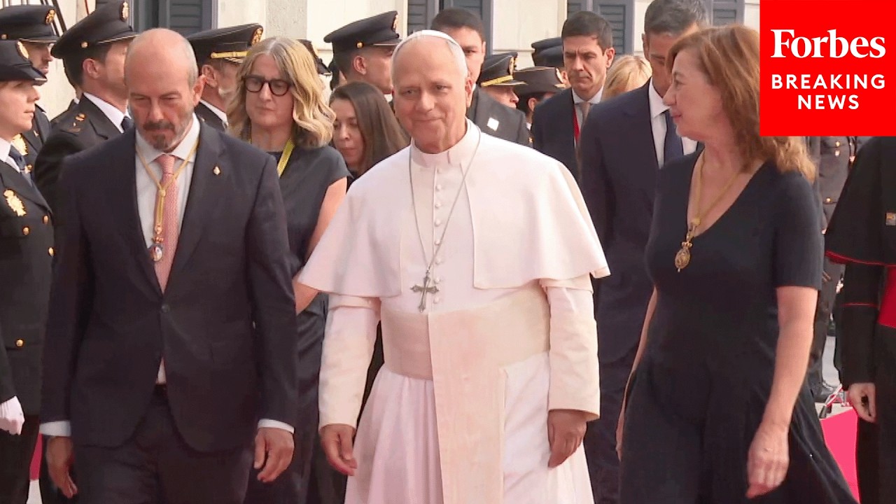 Pope Leo XIV Visit's Spain's Congress Of Deputies To Deliver Speech To Parliament