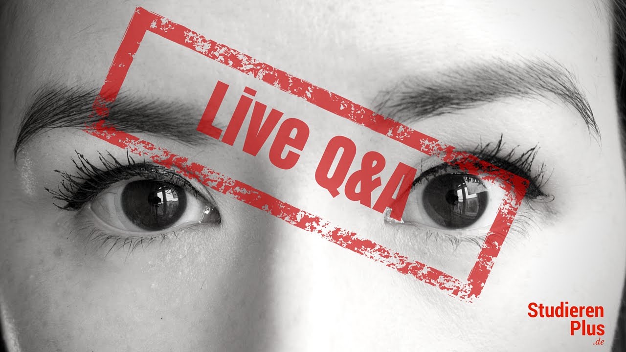 Spontanes Live Q&A | StudierenPlus