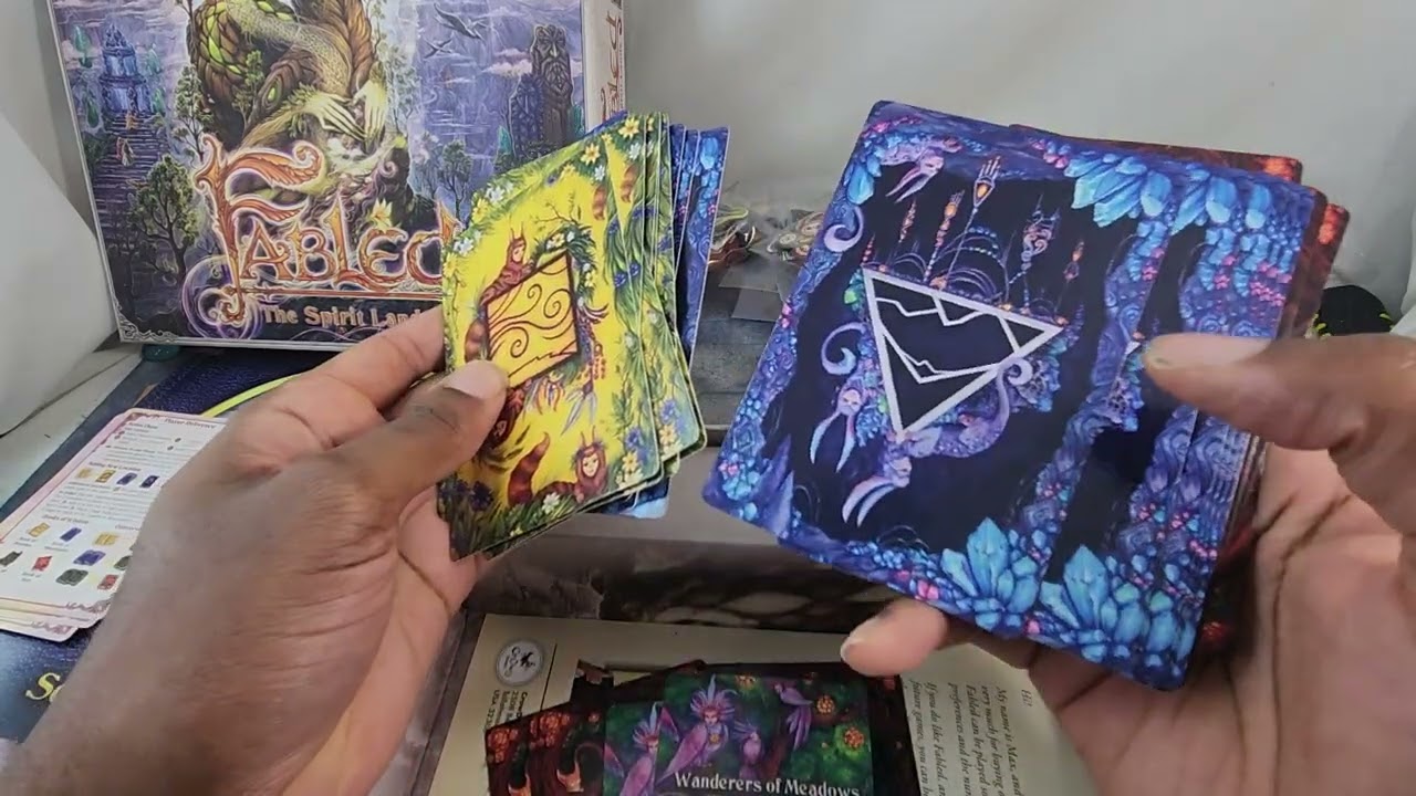 Fabled: The Spirit Lands - UnBoxing | Variable Player Powers, Set Collection Race