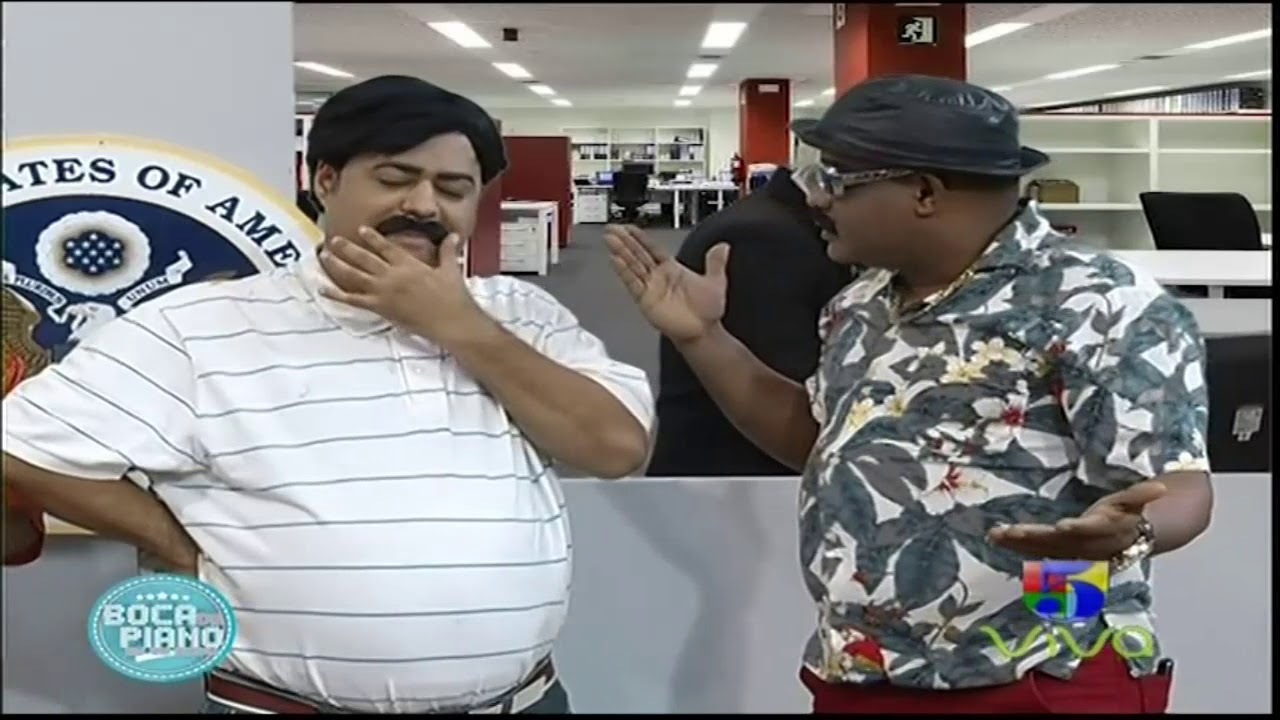 Pablo Escobillon en EL Consulado Americano en Boca de Piano es Un Show