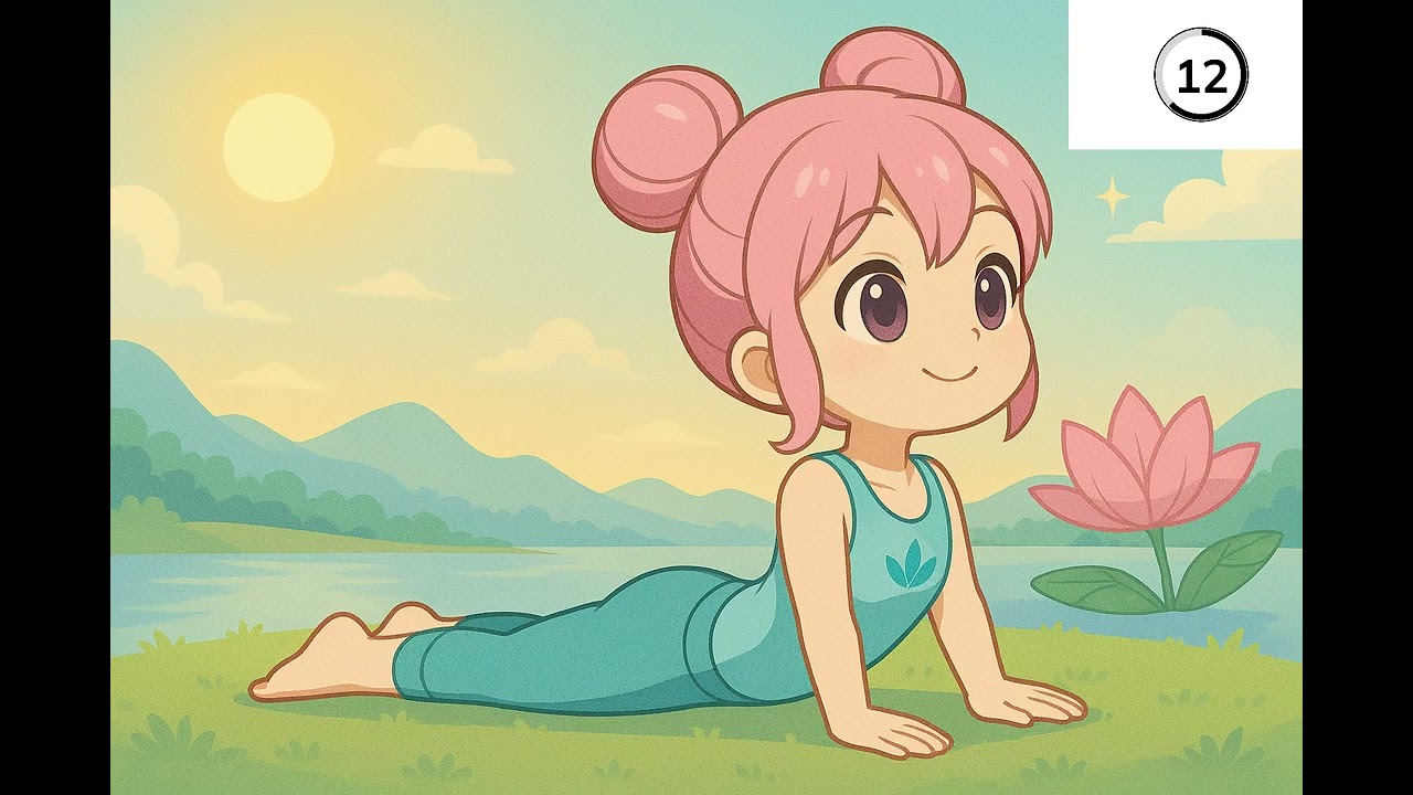 Fun Yoga for Kids 🌸 Easy Poses for Health & Happiness
