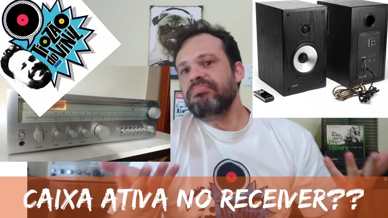 É possível ligar CAIXA ATIVA num RECEIVER? | GT#35
