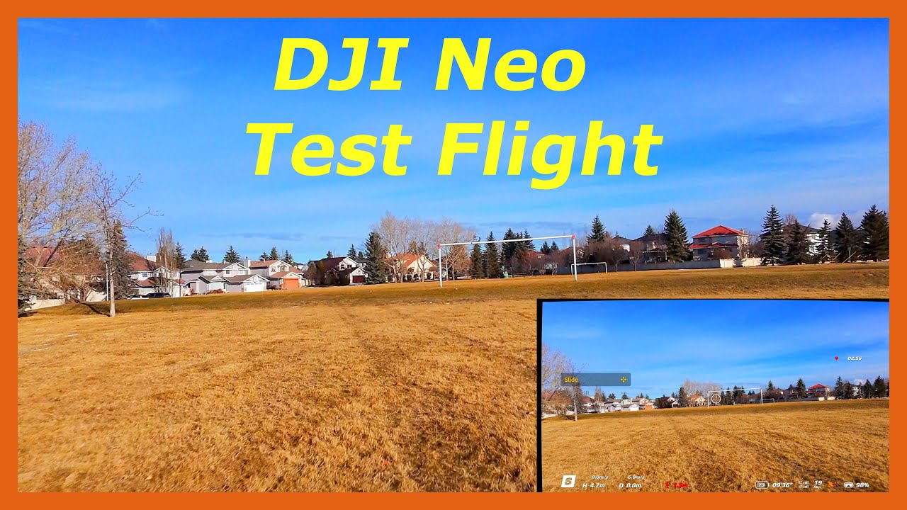 DJI Neo Test Flight 🚁🇨🇦😊 #dji #djineo #calgary