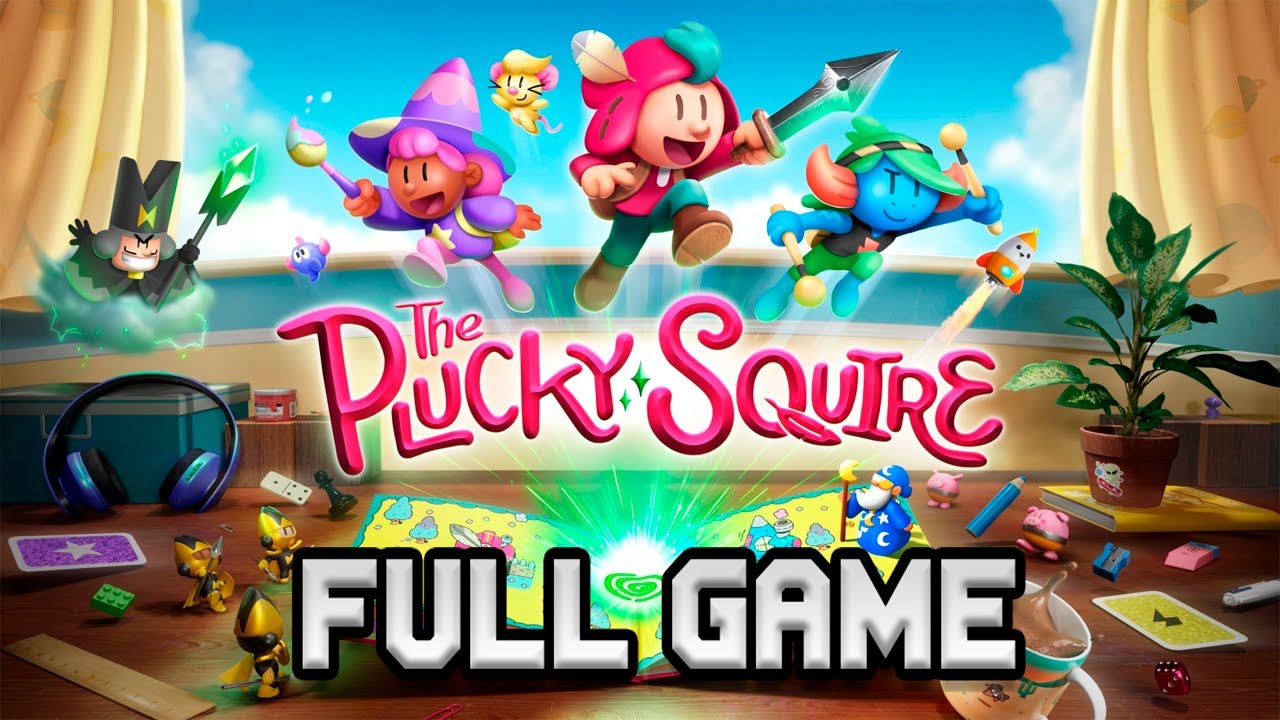 The Plucky Squire Gameplay Walkthrough Full Game - No Commentary