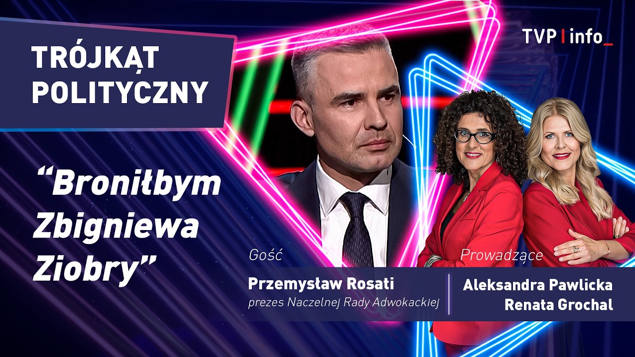 Mec. Przemysław Rosati: broniłbym Zbigniewa Ziobry | TRÓJKĄT POLITYCZNY