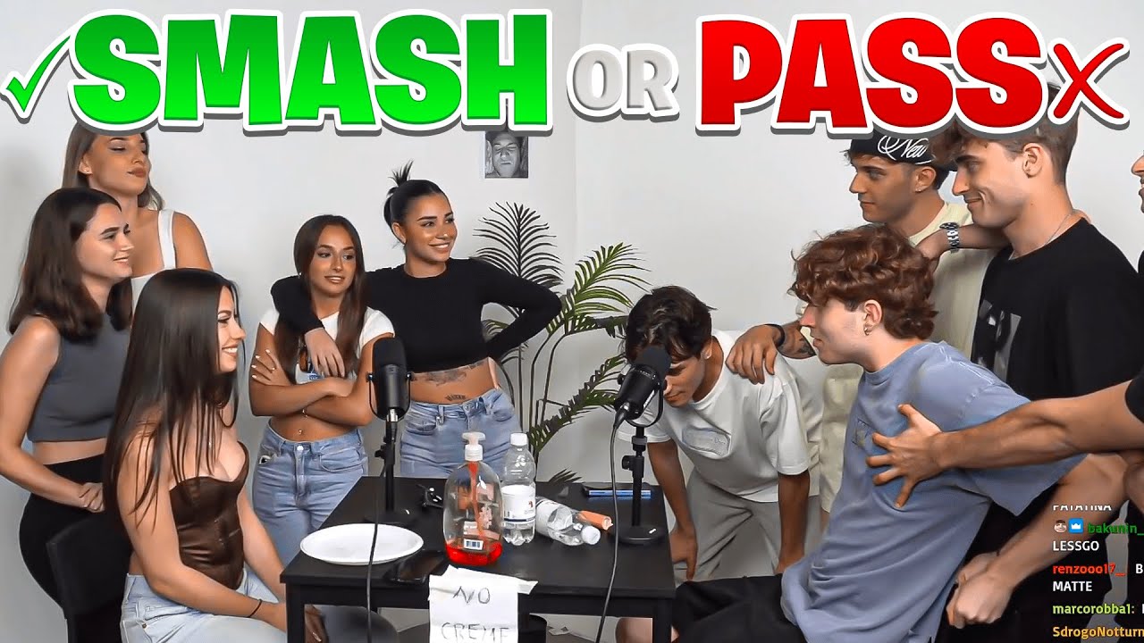 Smash Or Pass Con Il Rosso,Berlini,Mazzei,Valentina Clerici,Sespo & Pucho!