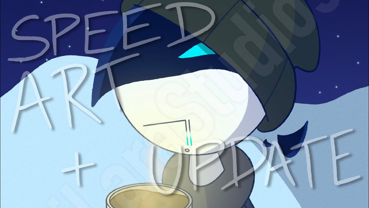 Winter Gabe Speed Art + 2025 Update | IciLaraStudios