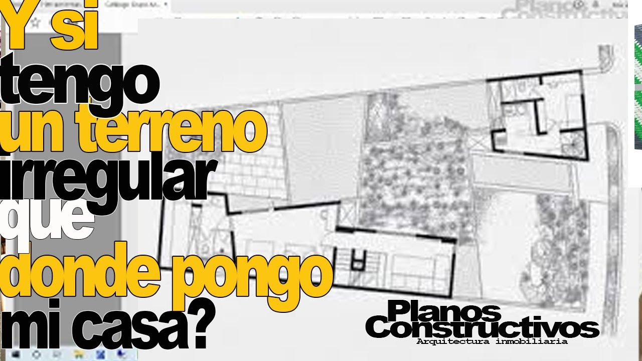 el mejor lugar para poner tu casa en un terreno irregular