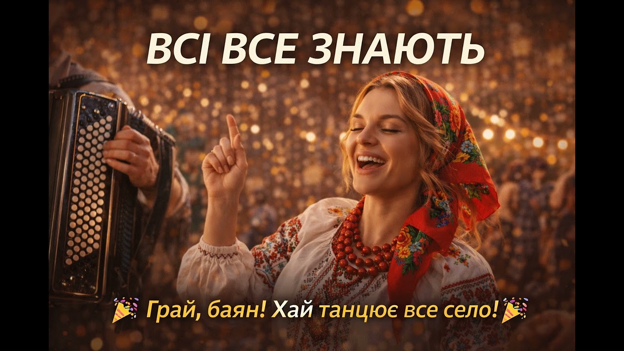 💃 Всі все знають – весела українська пісня про село | #NaNaWave 🎵
