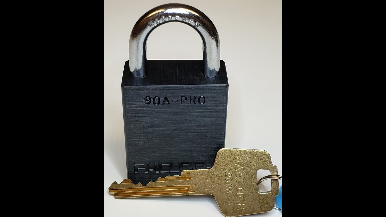 [L79] Paclock 90A-Pro - Pick and Gut plus Jiggle Test