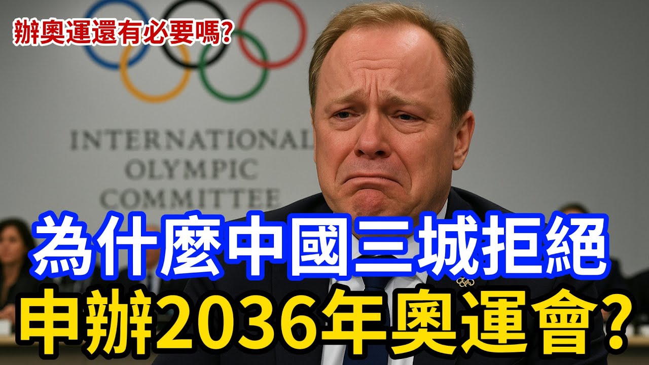 “不好意思，奧運我們不辦了。” 從搶破頭到沒人理，為什麼中國三城拒絕申辦2036年奧運會？