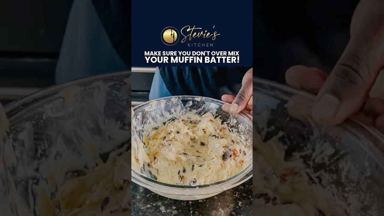 STOP Over-Mixing Your Muffin Batter! 🛑 