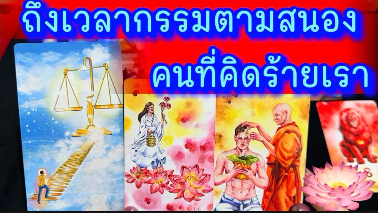 💙 ถึงเวลากรรมตามสนองคนที่คิดร้าย ทำลายเรา 💙 #random #ฮิลใจด้วยไพ่ยิปชี #tarot #healing #tarotreading