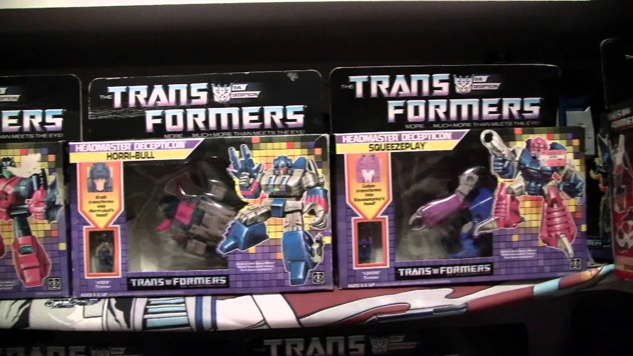 My complete Transformers Headmasters collection misb, mib.