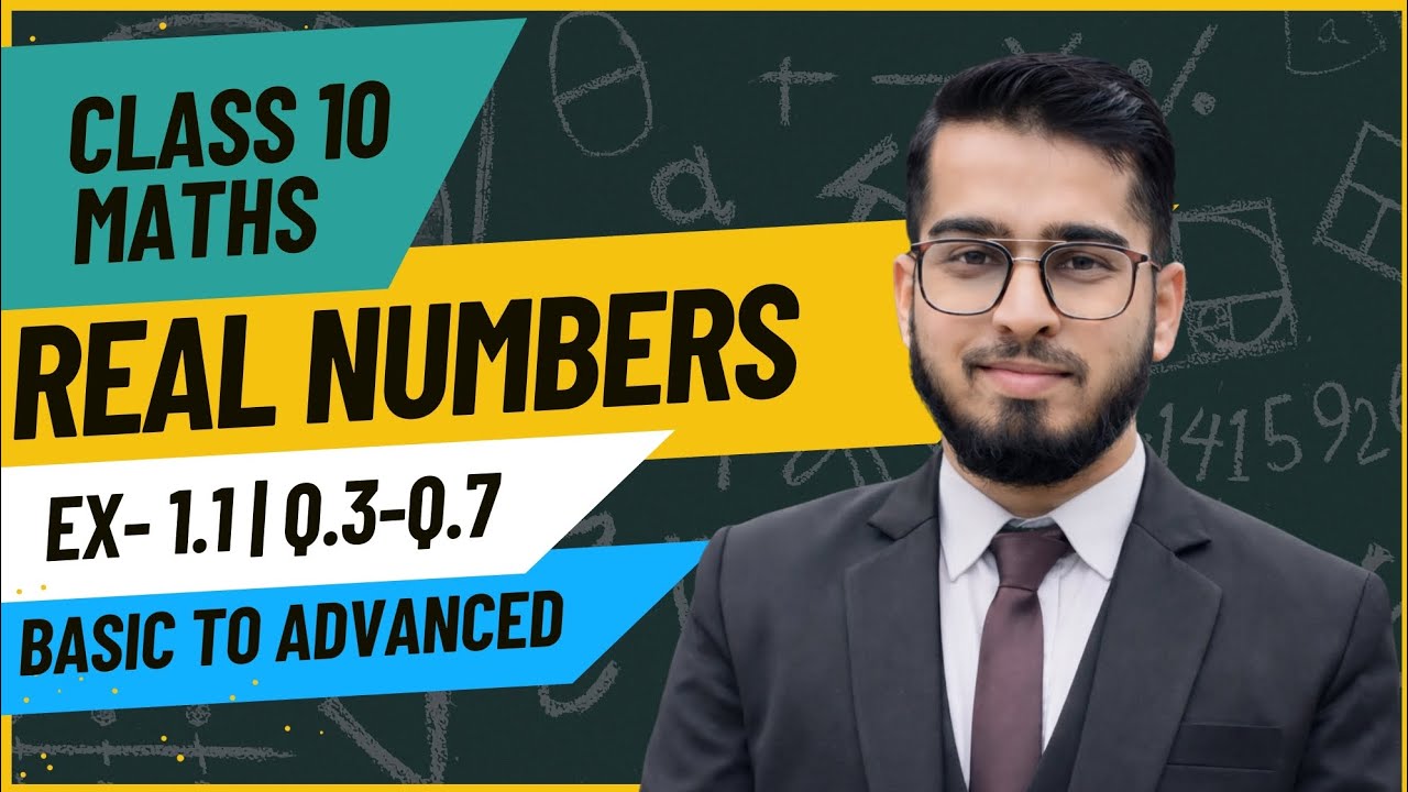 Real Numbers Ex 1.1 Q3 to Q7 | Class 10 Maths | NCERT Solutions