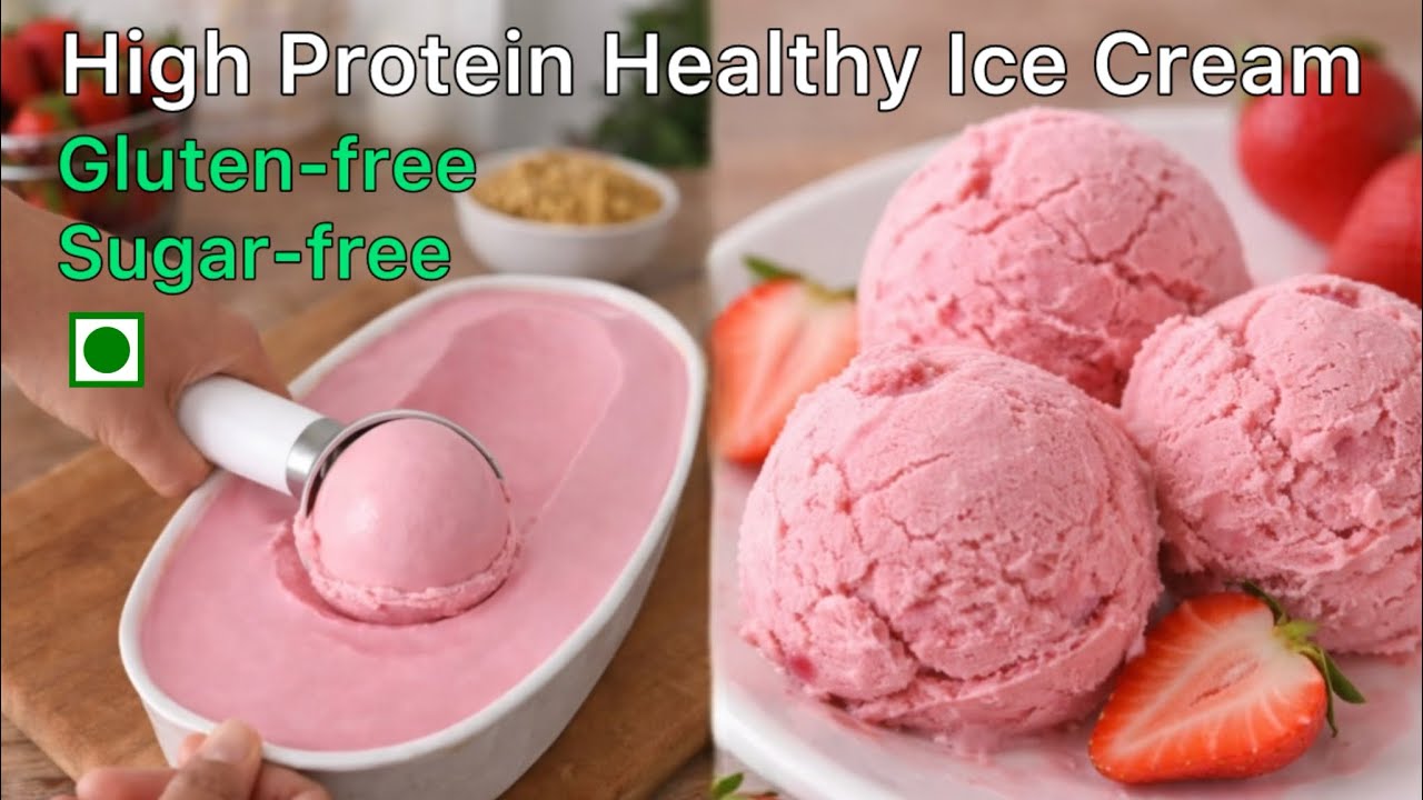 The Healthiest Cheesecake Ice Cream I’ve made.