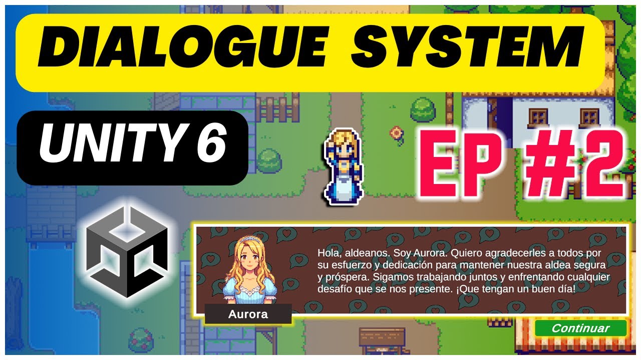 Tutorial #2 Sistema de Dialogo con Unity 6 paso a paso