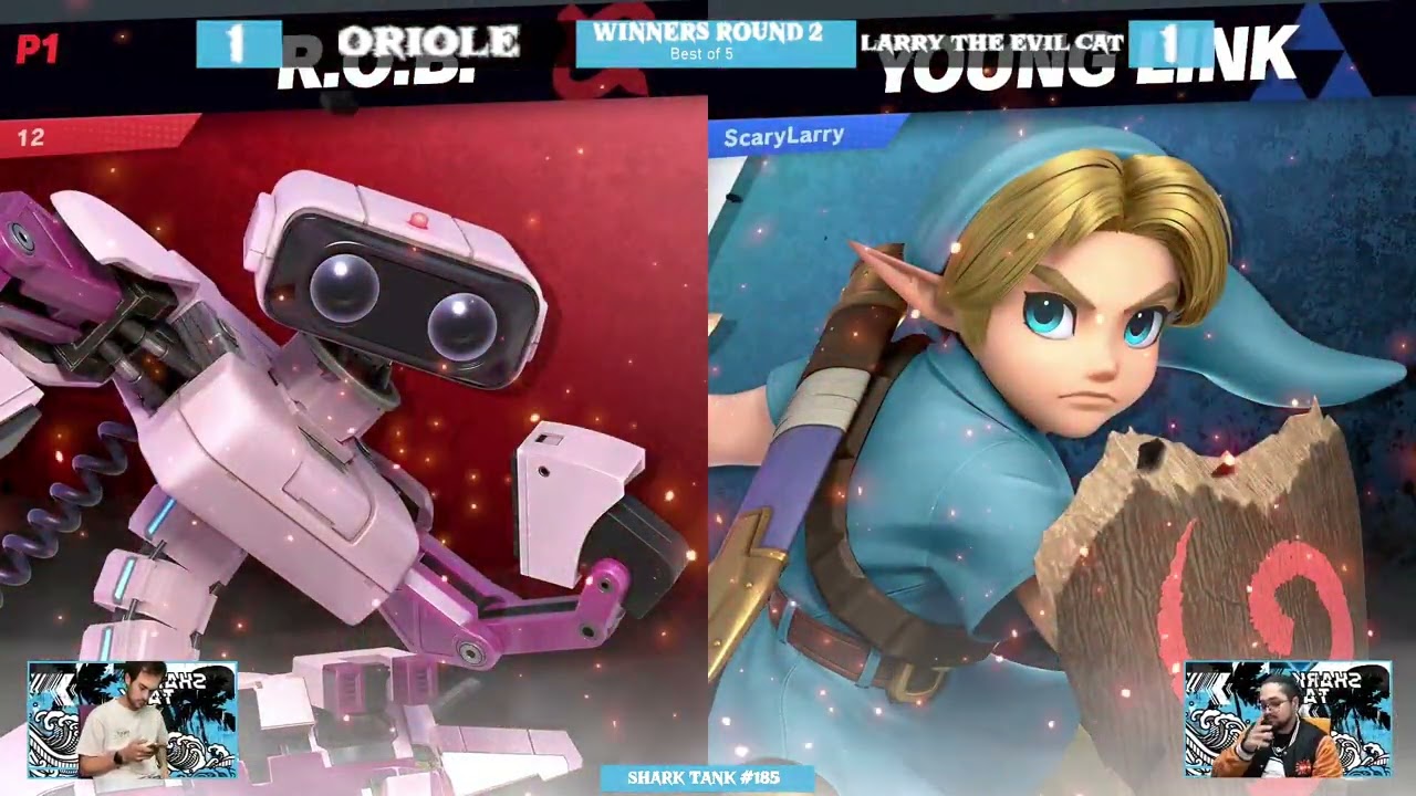 Shark Tank # 185 Winners Round 2 - oriole (R.O.B.) Vs. CS3 | Kyros (Young Link) - SSBU Tournament
