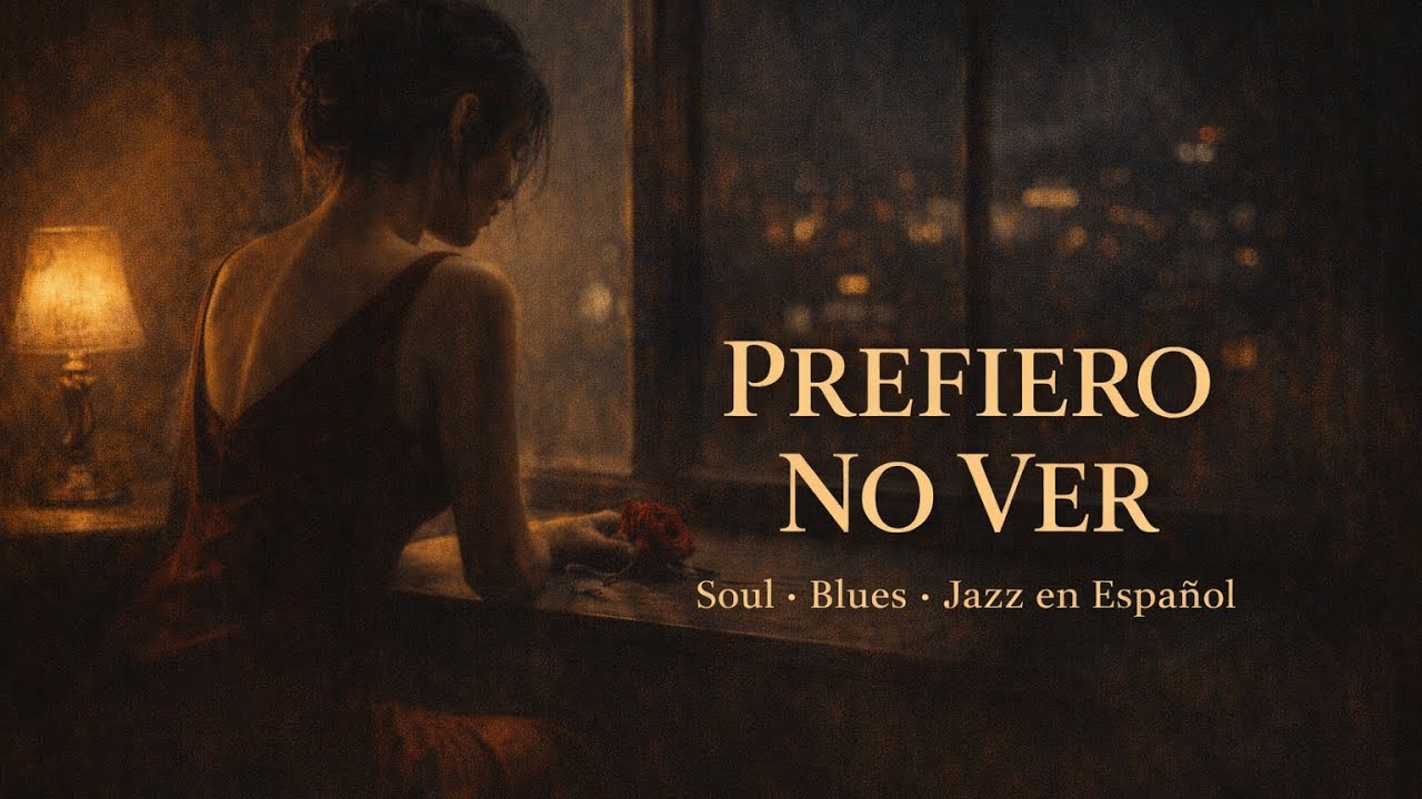 Prefiero No Ver - Female Spanish Soul • Blues • Jazz Ballad