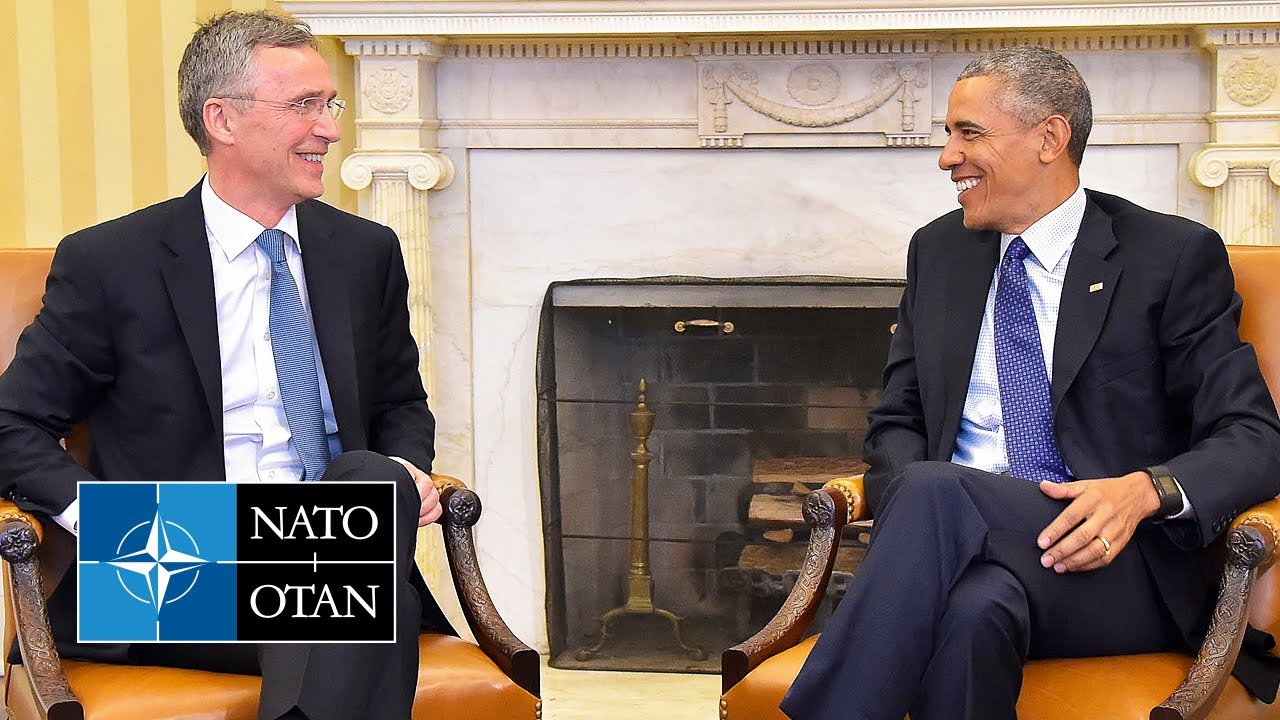 NATO Secretary General with US President 🇺🇸 Barack Obama, 04 APR 2016
