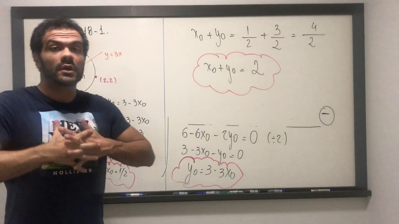 (FGV/2018-1) Questão 13 | Geometria Analítica