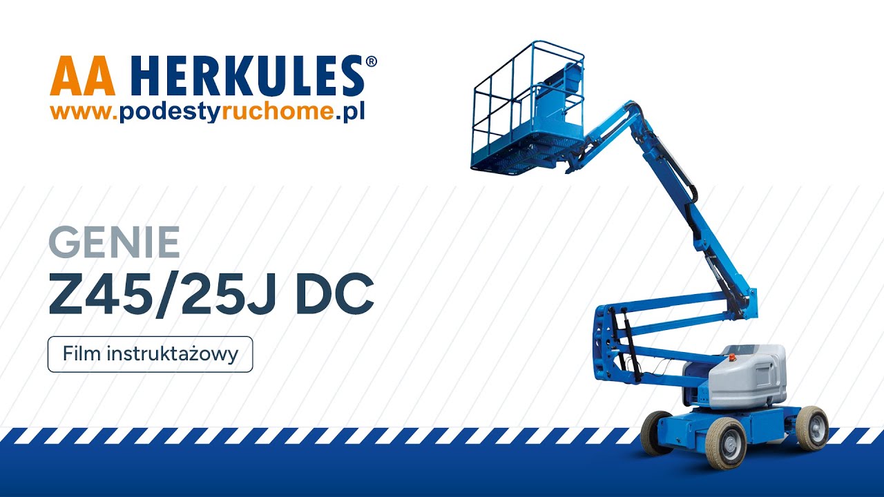 Genie Z-45/25J DC - Film instruktażowy | AA HERKULES