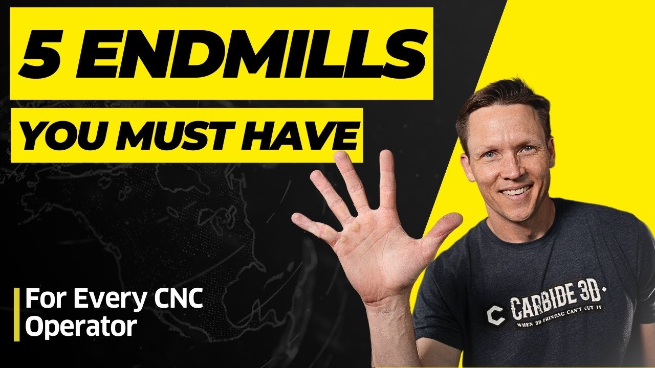 5 Essential End Mills for Every CNC Owner