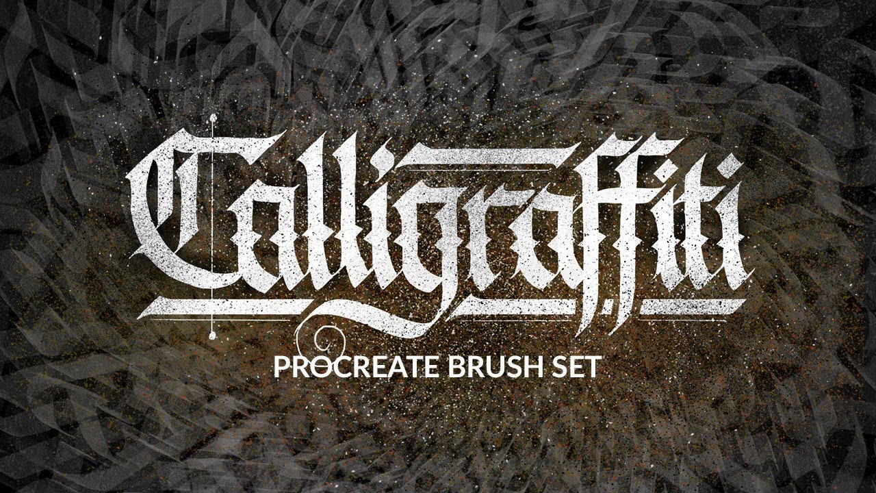 Calligraffiti Procreate Brush Set Demo