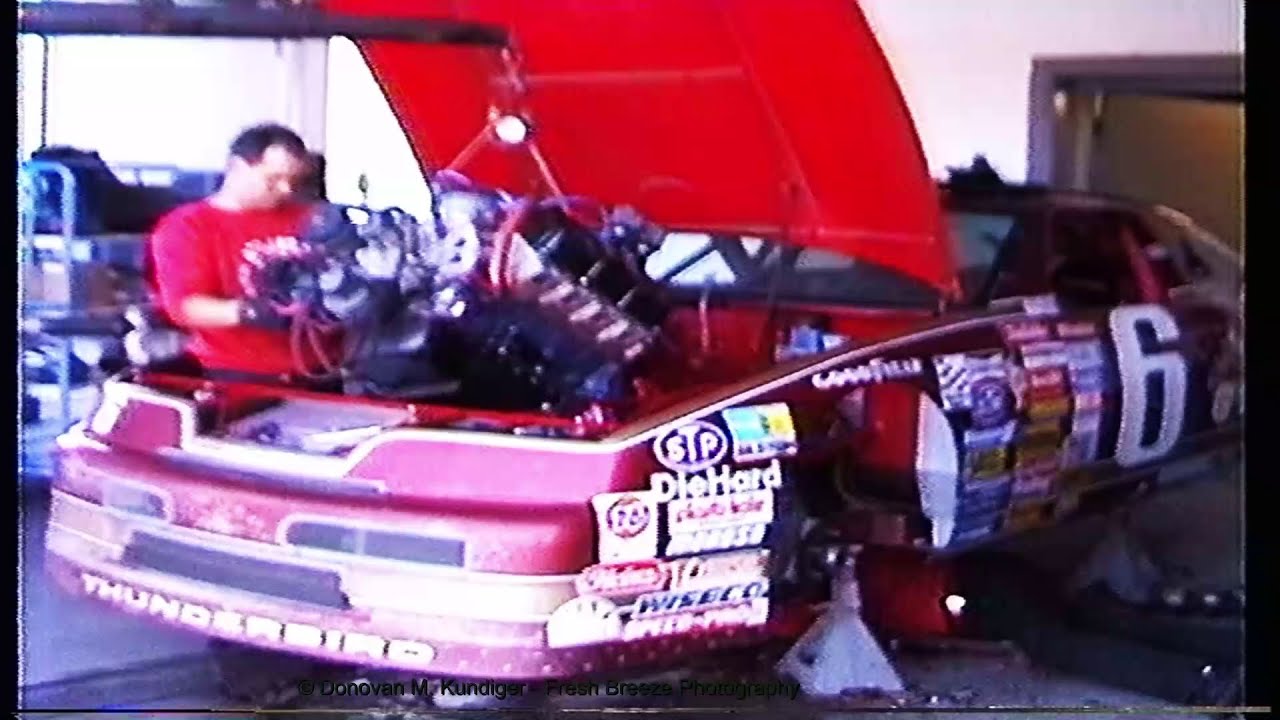 #NASCAR (EXCLUSIVE)  Robert Yates Shop - Davey Allison's race car driven by Mark Martin at Atlanta.
