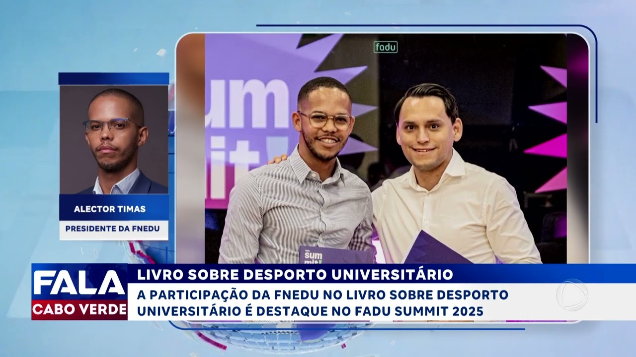 Livro sobre desporto universitário | Fala Cabo Verde