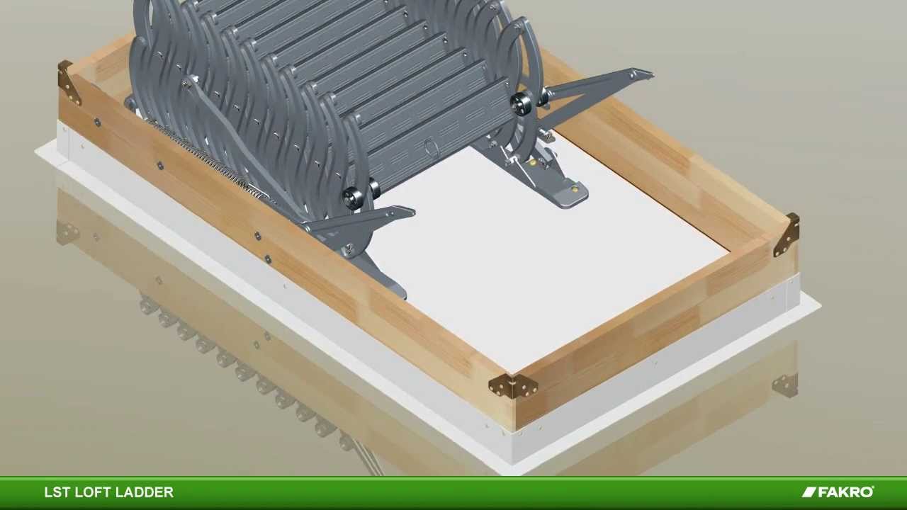 FAKRO scale per la soffitta - scala a forbice LST termoisolante