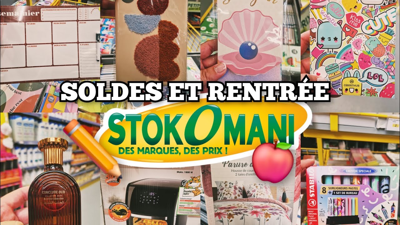 🛒🛒AIR FRYER À -50% CHEZ STOKOMANI & RENTRÉE SCOLAIRE ✏️🍎