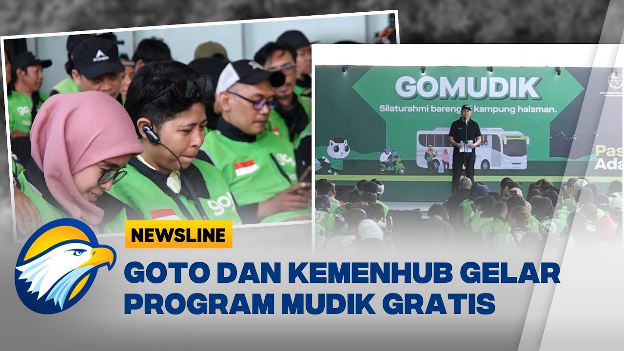 Ribuan Mitra Driver Gojek Ikuti Program Mudik Gratis GoMudik - [Newsline]