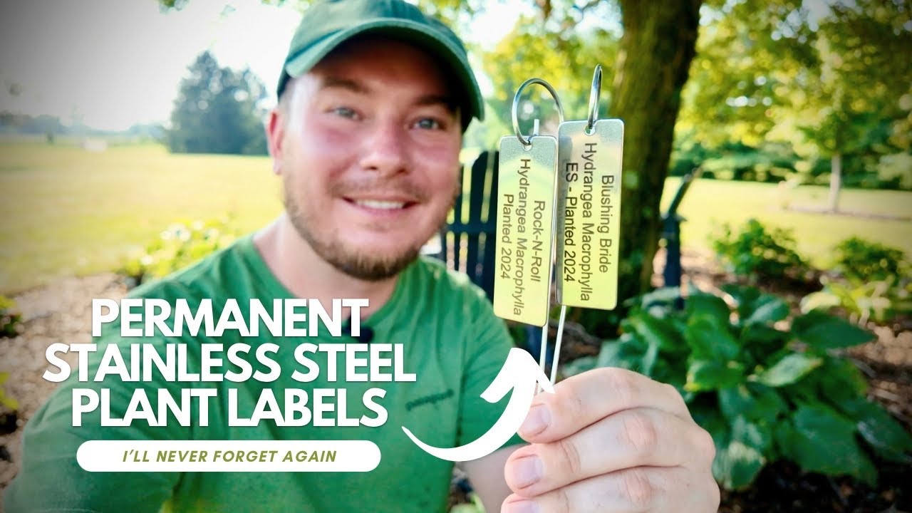 Creating Permanent Plant Labels for the Garden (Creality Falcon2 Pro 40W) | The Southerner's Garden