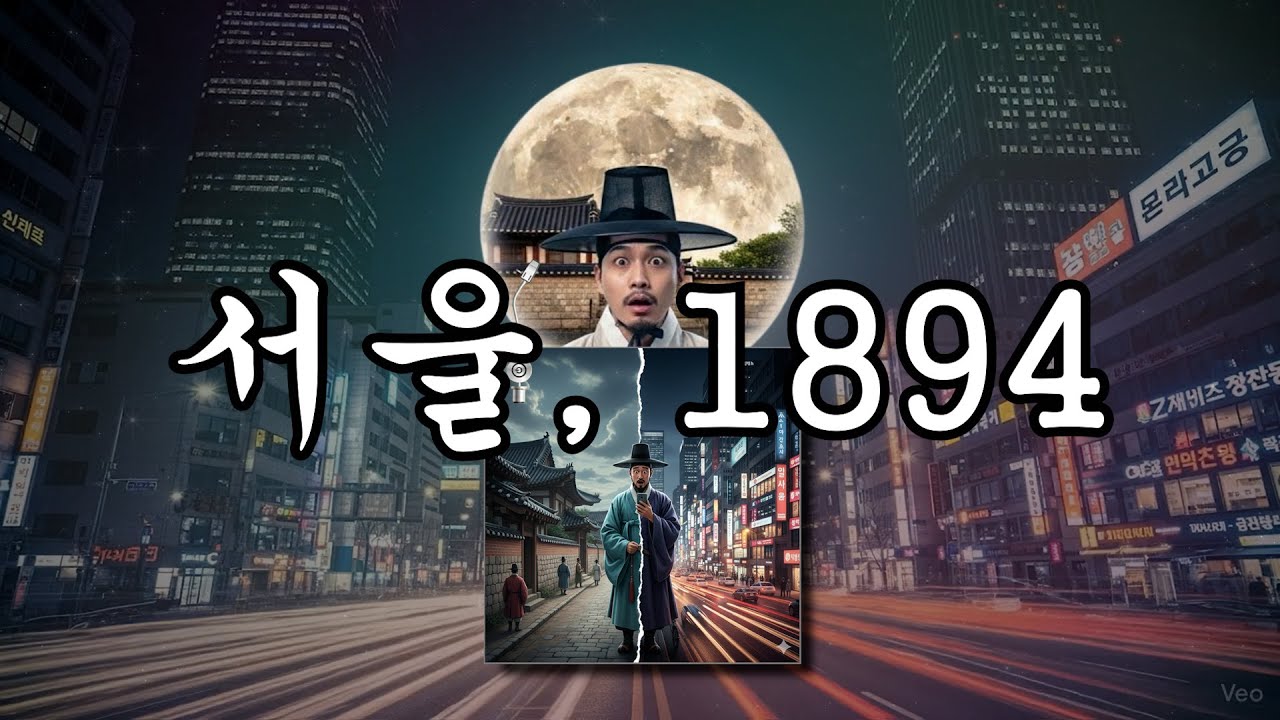 🎶[서울, 1894][조선팝] 19세기 개화기 선비가 현대 서울 한복판에서 스마트폰과 빌딩을 처음 보고 느끼는 유쾌한 혼란과 문화적 충격을 판소리와 국악으로 풀어낸 퓨전 조선팝.