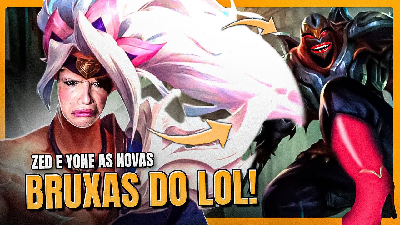 ZED E YONE AGORA SÃO MULHERES NESSE DUO TOP DAS IRMÃS! | YONE TOP GAMEPLAY | League Of Legends