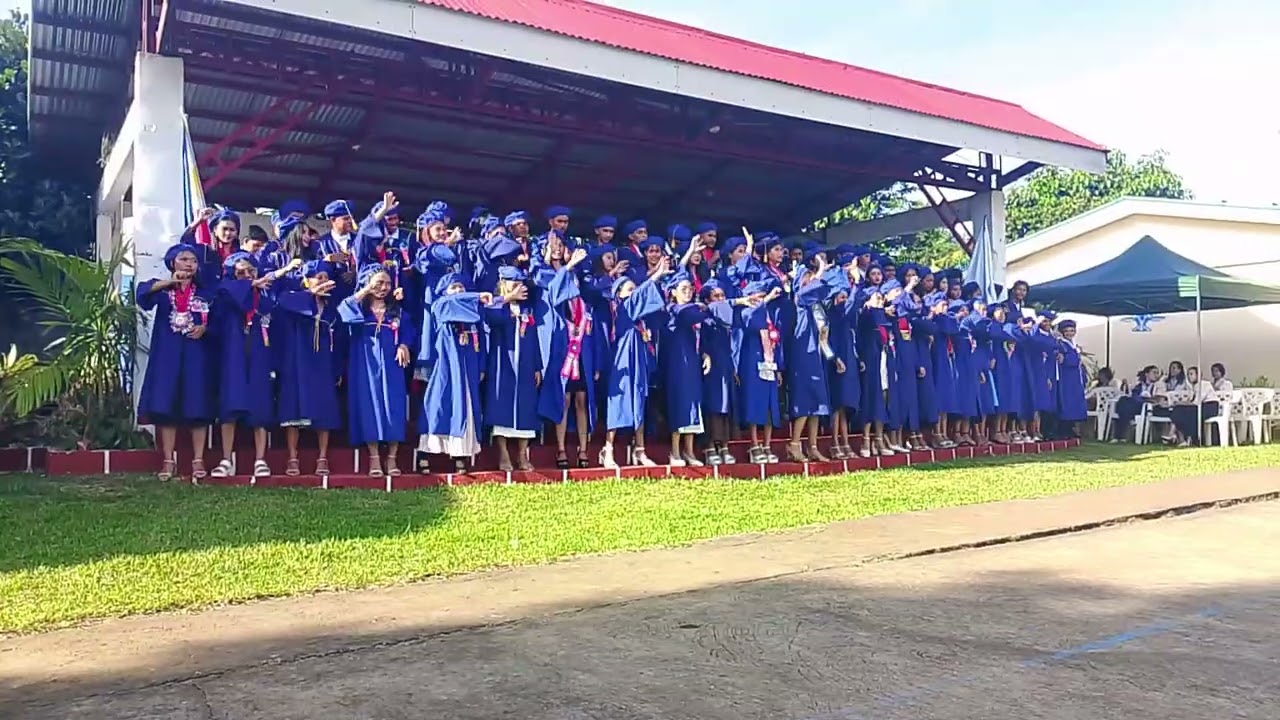 Mayon national high school graduation 2025