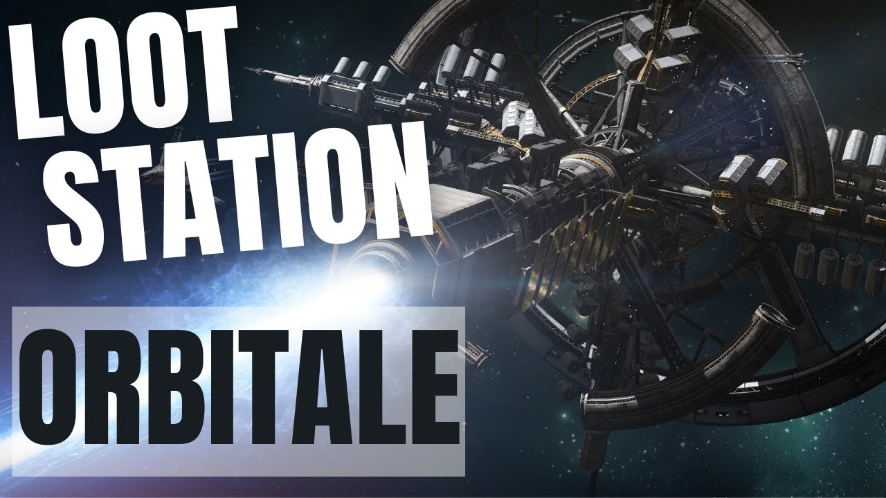 STAR CITIZEN - Loot Station Orbitale Laser OLP - HATHOR !!!