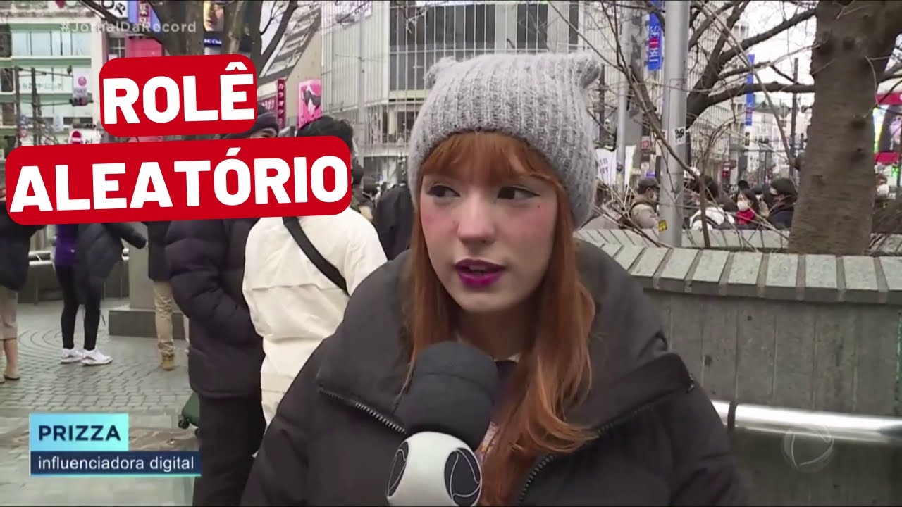 Prizza apareceu no Jornal da Record