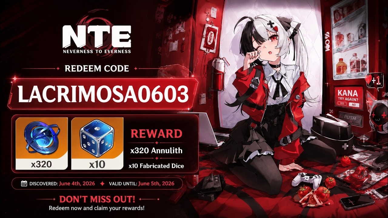OMG!!! NTE CAN&rsquo;T STOP GIVING FREE REWARDS &ndash; New 10 FREE Pulls + New Code
