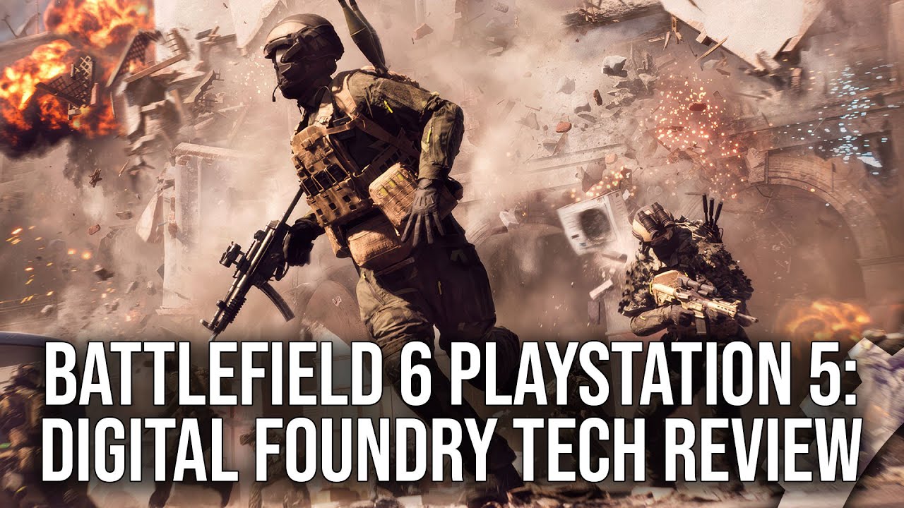 Battlefield 6 - PlayStation 5 DF Review - Rock-Solid Performance, Excellent Multiplayer
