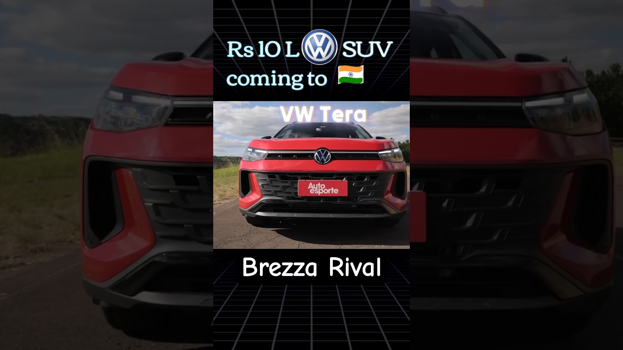 New VW German Car launch in India? VW Tera 2026 #indiancars #vw #germancars #skoda #vwvirtus #suv