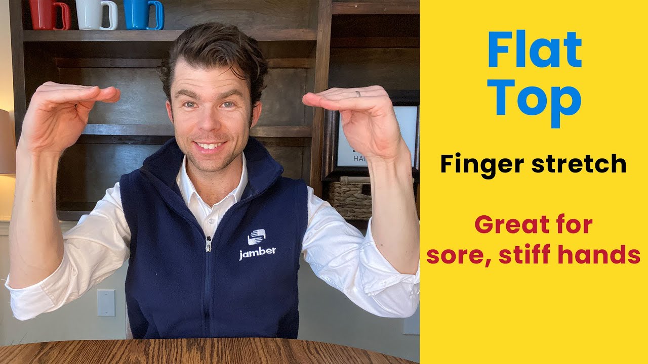 ✋  Flat Top | Hand & Finger Stretch for Beginners
