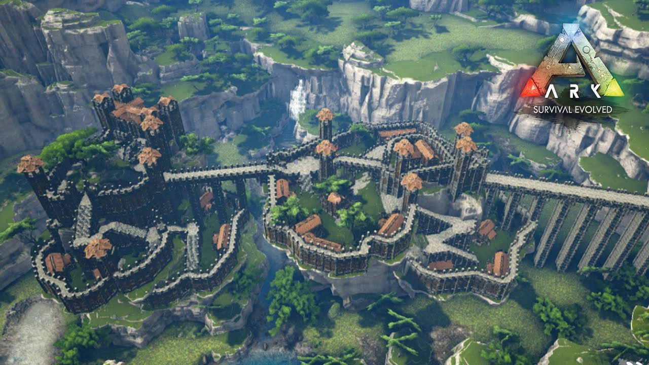 ARK - Cliffside Village / EPIC BUILD